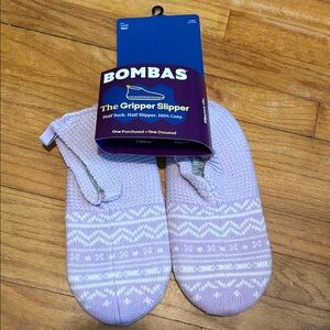 Bombas Light Purple Gripper Slipper Socks